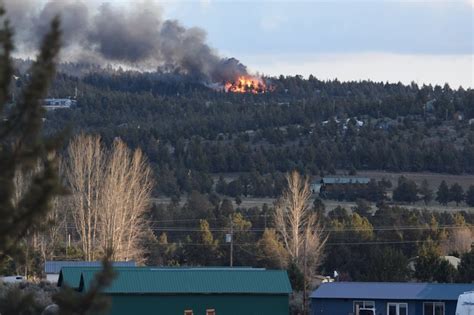 Crook County Firefighters Stop Juniper Canyon Blaze That Destroyed