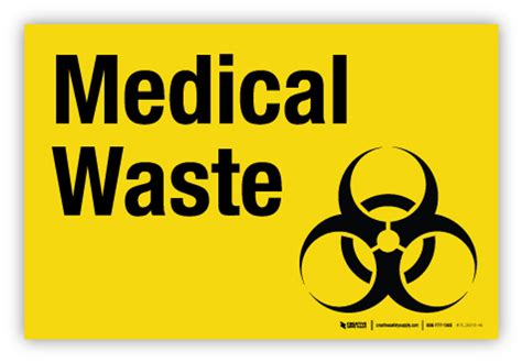 Clinical Waste - Label