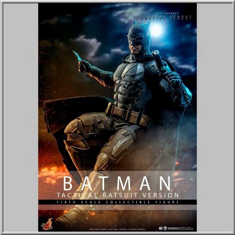 Figurine Hot Toys Batman Tactical Batsuit Version Zack Snyder`s