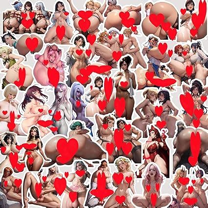 Amazon Hentaii Stickers Having Sex 48pcs Sexy Anime Stickers Having Sex With Naked Girl