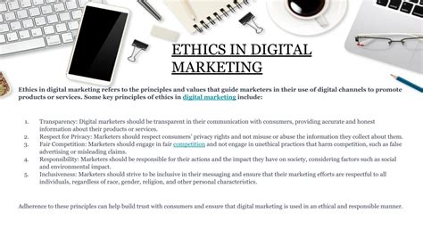 Ppt Digital Marketing Ethics And Privacy Issues Powerpoint