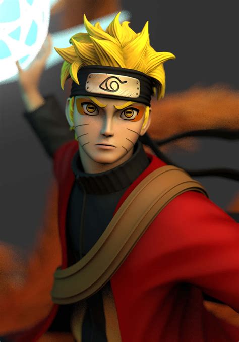 Download Naruto Uzumaki 4k 3d Wallpaper | Wallpapers.com