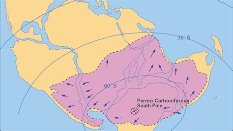 Permian Period Map