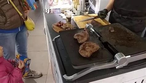 Жарим стейки на электрогриле #2 - Ранчо стейк Black Angus от компании ...