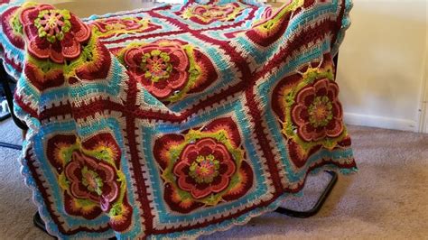 Rose Of Avalon By Helen Shrimpton Crochet Blanket Crochet Shrimpton