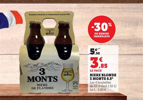 Promo Bi Re Blonde Monts Chez Hyper U Icatalogue Fr