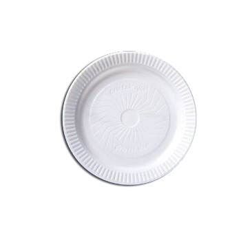 PRATO PLASTICO CRISTALCOPO BRANCO 15CM Multpel