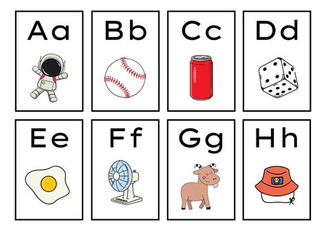 Alphabet Flashcards - Etsy