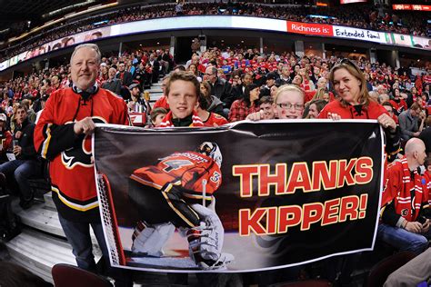 Calgary Flames fans say goodbye to Miikka Kiprusoff