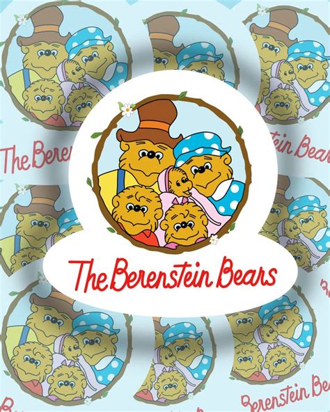 Mandela Effect Berenstein Bears Sticker | Paper dolls, Business ...