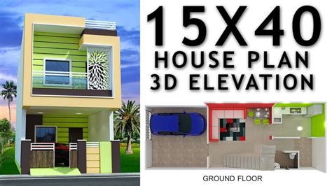 X House Plan With Car Parking And D Elevation By Nikshail Bhk