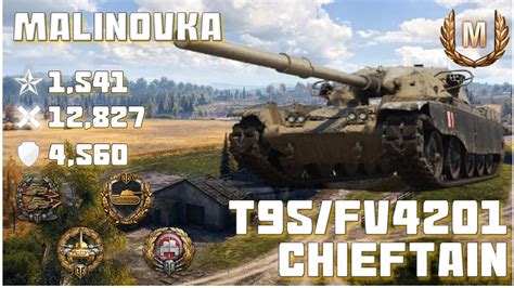 World Of Tanks T Fv Chieftain Kills K Damage Youtube