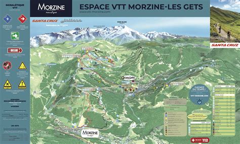 Morzine Summer Piste Map | OVO Network