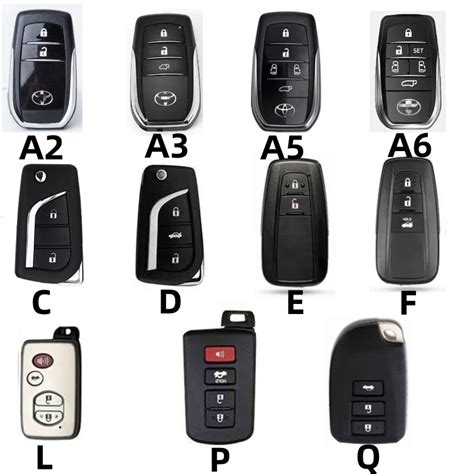 For Toyota Alphard VELLFIRE PREVIA RAV4 Hilux Fortuner Land Cruiser Key