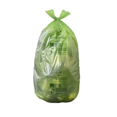 13 Gal Eco Friendly Biodegradable Compostable Trash Bags Heavy Duty