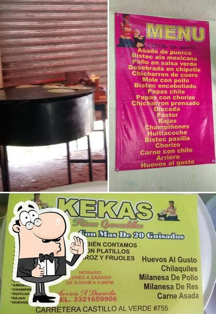 Las Kekas San José el Verde Menú del restaurante precios y reseñas