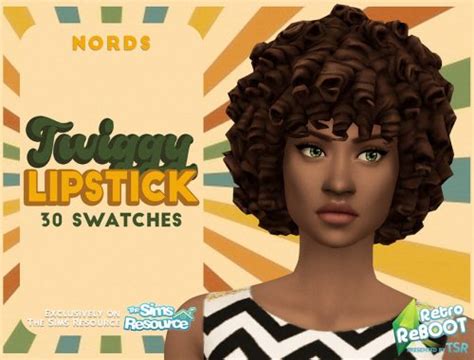 Retro Reboot 80s Lipstick The Sims 4 Catalog