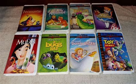 Disney Gold Collection Lot Of Vhs Disney Gold Vhs Box Gold Collection