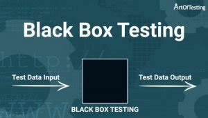 Black Box Testing | The Complete Guide - ArtOfTesting