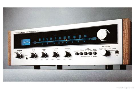 Pioneer SX-525 AM/FM Stereo Receiver Manual | HiFi Engine