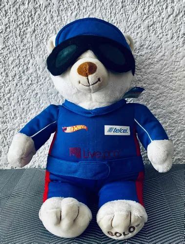 Peluche Bolo Piloto Telcel Hot Wheels Cm Meses Sin Intereses