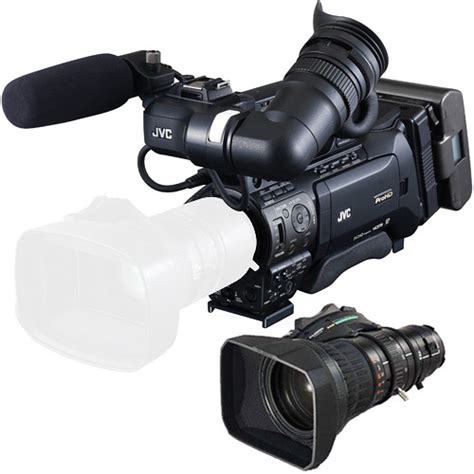 Jvc Gy Hm Prohd Shoulder Mount Camcorder Gyhm F B H Photo