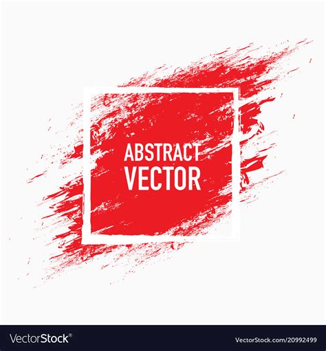 Abstract red splash Royalty Free Vector Image - VectorStock