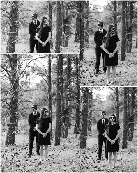 Spooky Halloween Couples Session In Elbert Colorado — Colorado Wedding