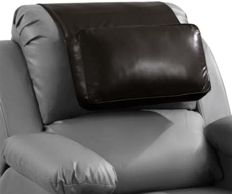 Hombys Faux Leather Recliner Headrest Pillow Extra Large