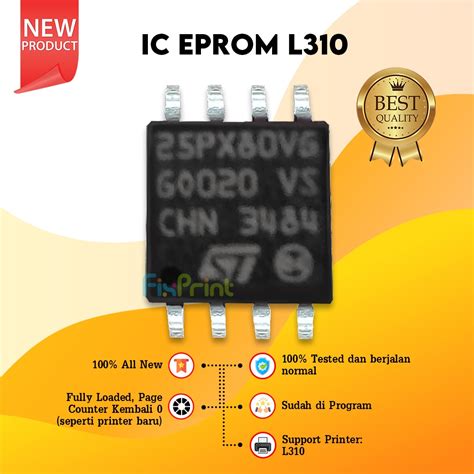 Jual IC Eeprom Resetter Epson L110 L120 L210 L220 L300 L310 L350 L360