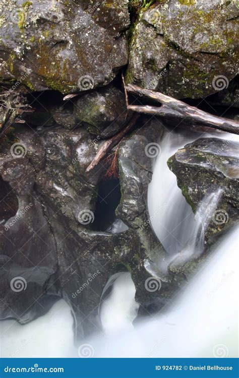 Waterfall Erosion Royalty-Free Stock Image | CartoonDealer.com #114914482