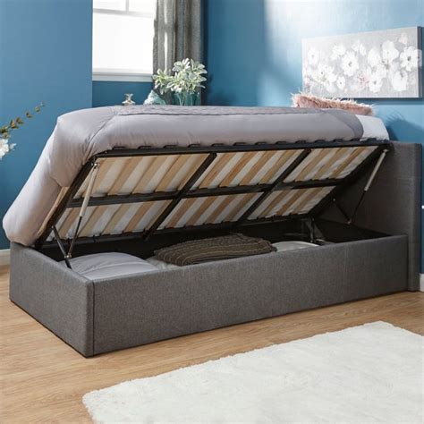 Side Lift Ottoman Bedstead Dunelm