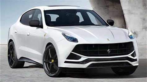 All New 2022 Ferrari Purosangue Suv Render 1st Look Youtube