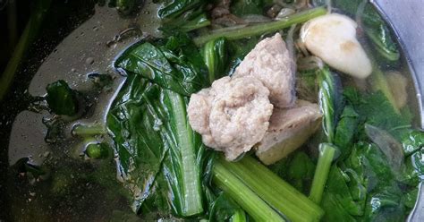 Resep Sawi Kuah Bakso Oleh Dewi Mustika Cookpad