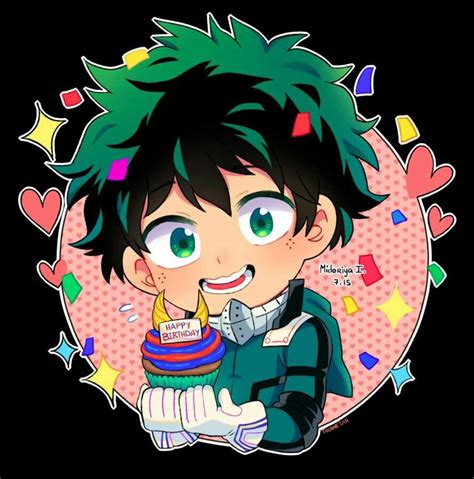 Happy Birthday Deku 🎂 My Hero Academia Amino