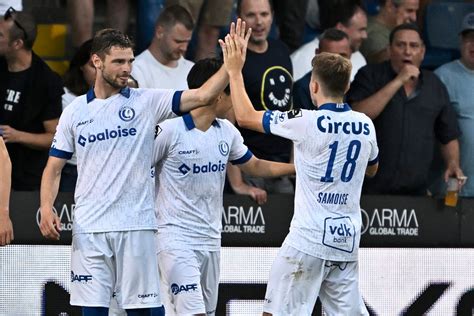 Division A Siege F R Anderlecht Genk Und Gent Standard Mit