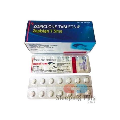 Zopiclone 7 5mg Tablet Zop 7 5mg Tablet Drug Mart At Rs 1200 Pack Kollam Id 2851534475733