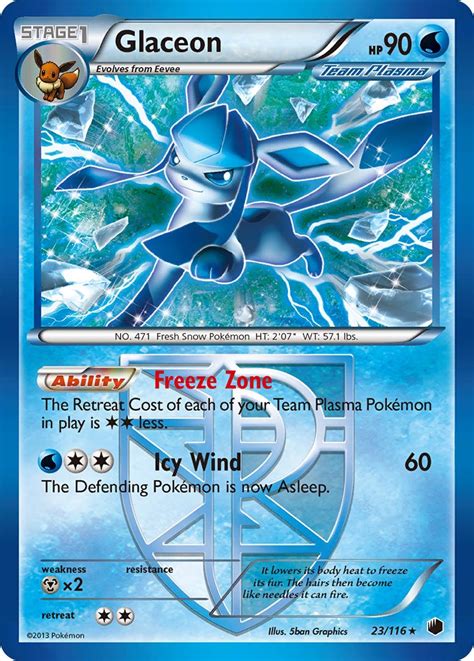 Glaceon · Plasma Freeze Plf 23 ‹ Pkmncards