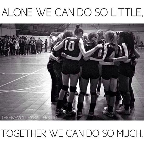 Pinterest Volleyball Teamwork Quotes. QuotesGram