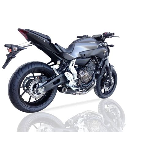 Ligne pot d échappement IXIL SX1 carbone YAMAHA MT 07 XSR 700 TRACER au