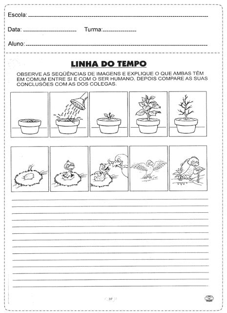 Atividades De Hist Ria Linha Do Tempo S Escola