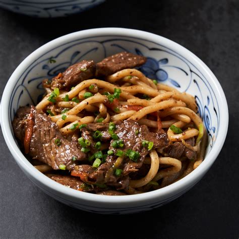 Mongolian Beef Udon Noodles Recipe Marion S Kitchen