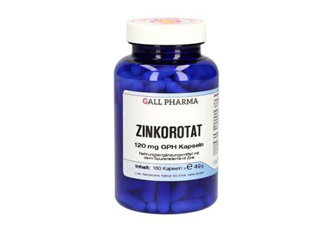 Zinkorotat Mg Gph Kapseln Apotheke Zur Universit T Wien