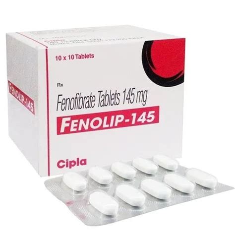 Fenofibrate Mg Fenolip Tablet Cipla Ltd At Strip In Nagpur