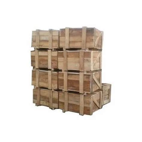 Pine Wood Industrial Wooden Packaging Boxes Size Lxwxh Inches X