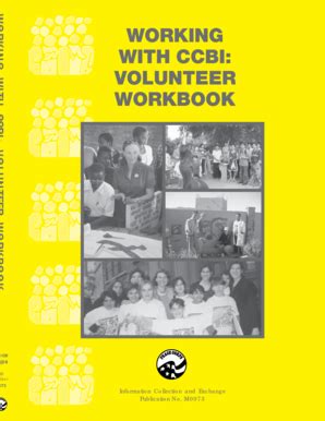 Fillable Online Files Peacecorps Working With Ccbi Volunteer Workbook