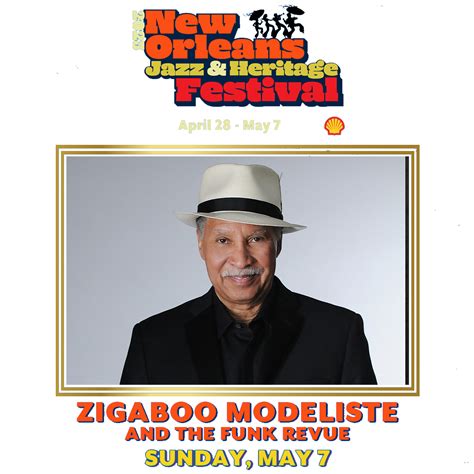 Zigaboo Modeliste And The Funk Revue At The New Orleans Jazz Fest