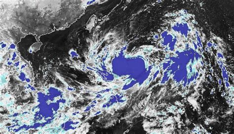 Tropical Storm Jenny Slightly Intensifies Over Philippine Sea