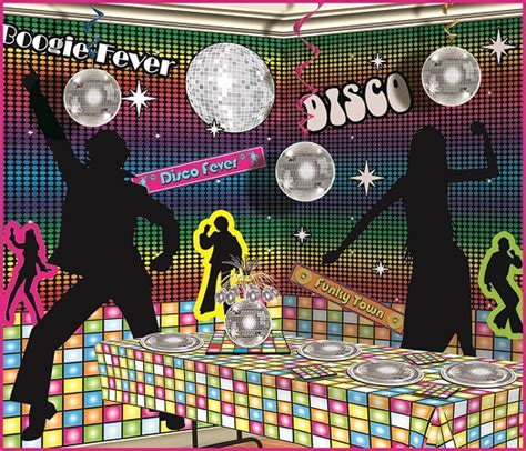 70's Disco Party Scene Decorations - PartyCheap