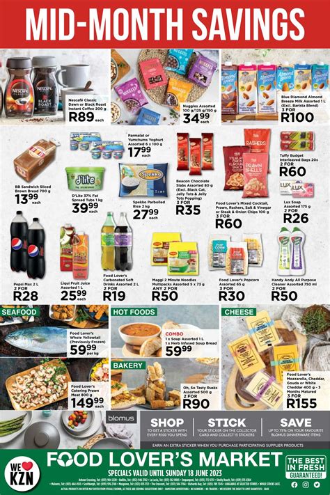 Food Lovers Market Promotional Leaflet Valid From To